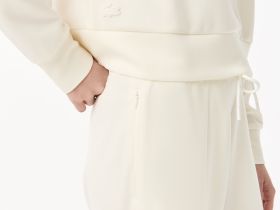 Женская короткая толстовка Lacoste с капюшоном