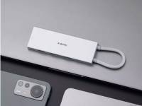Адаптер Xiaomi Type-C 5 в 1 на 3хUSB 3.0/Type-C/HDMI (XMDS05YM) (Silver)