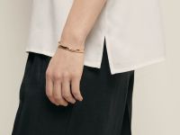 Блузка из тенселя с коротким рукавом