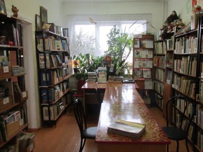 Садовая модельная сельская библиотека