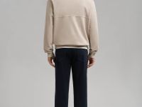 Брюки прямого кроя из хлопка