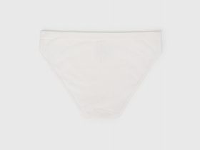 Бесшовные трусы-брифы, Белый