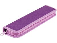 Пенал для кистей ArtSpace "Purple" 27х6,8 см, PU кожа, софт-тач