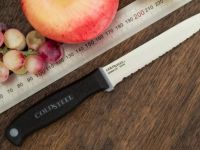 Кухонный нож Cold Steel Steak Knife (Kitchen Classics), сталь 1.4116, рукоять Kray-Ex, черный