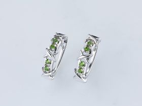Серьги из серебра э0612сг10160400