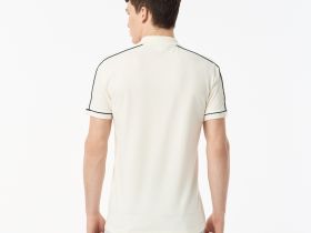 Мужское поло Lacoste из смеси эластичного органического хлопка