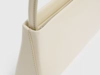 Лакированная сумка, Белый