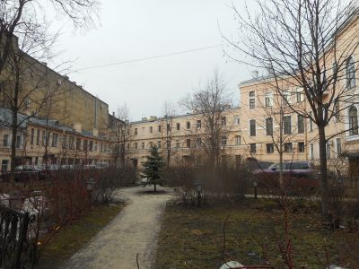 Сад во дворе