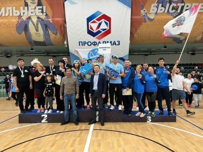 Спортивный конкурс провели в честь Года труда