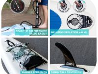 Надувная доска для SUP-бординга FUNWATER ARROW 12.6