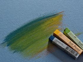 Бумага цветная Fabriano "CROMIA" 50х65 см 220 г, голубой