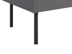 Комод Дигарс 163x81 Графитовый