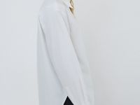 Рубашка из хлопка, Белый