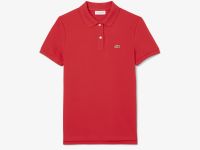 Женское поло Lacoste классического кроя из хлопка Pique