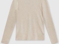 Трикотажный женский джемпер с длинным рукавом