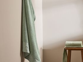 Полотенце махровое Savona, зеленое