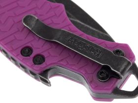 Нож складной Shuffle - KERSHAW 8700PURBW, сталь 8Cr13MoV c покрытием BlackWash™, рукоять текстурированный термопластик GFN фиолетового цвета