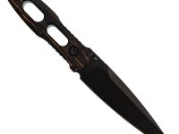 Туристический нож Кондор-Т, сталь D2, рукоять G-10 черный/оранжевый