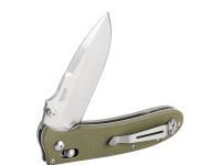 Складной нож Ganzo D704-GR, сталь D2, рукоять G10, зеленый