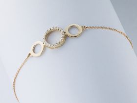 Браслет из желтого золота э0312бр08165100