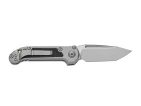 Автоматический нож Microtech LUDT Gen III 1136-10MS2, сталь M390MK, рукоять титан, серый