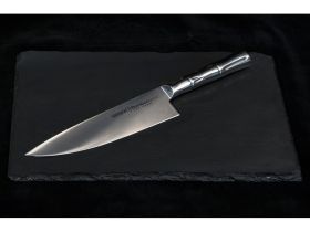 Набор из 4 ножей и подставки Samura Bamboo в подарочной коробке SBA-5, сталь AUS-8, рукоять нержавеющая сталь