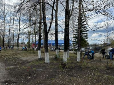 Сотрудники компании «Железные дороги Якутии» провели субботники