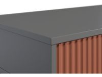 Консоль Трейвис 80x35 Терракотовый