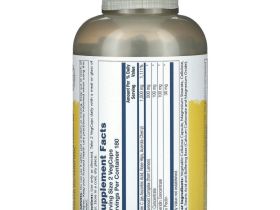 Solaray, Super Bio Vitamin C, буферизированный витамин С, 500 мг, 360 вегетарианских капсул