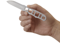 Нож с фиксированным клинком CRKT Terzuola HWY Rescue, сталь 420J2, цельнометаллический