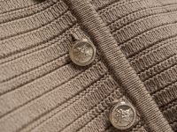 Укороченный кардиган, Бежевый