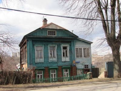 Дом, в котором в 1938/73 гг. жил библиограф и краевед Богданов Л.С.