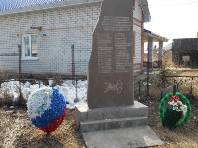 Мемориальный гранитный камень