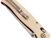 Складной нож SRM Medal 255L-GT2, сталь 10Cr15CoMoV, складной туристический, рукоять G10 ivory