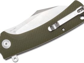 Складной нож CJRB Talla, сталь D2, рукоять G10, зеленый