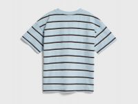 Футболка в полоску для мальчиков, Голубой