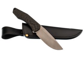 Нож Гепард, сталь M390, рукоять карбон