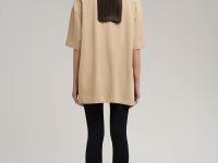 Футболка свободного кроя из джерси