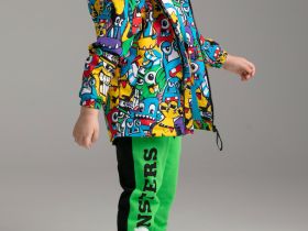 Куртка текстильная с полиуретановым покрытием для мальчиков