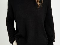 Оверсайз джемпер из мохера и шерсти