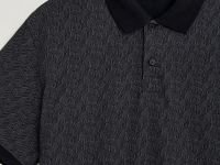 Однотонное поло из хлопка