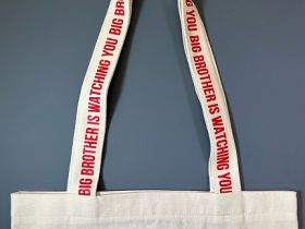 Сумка "1984" (с печатью на ручках)