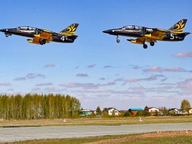 Полет на истребителе L-39 для двоих