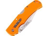 Нож складной Cold Steel Double Safe Hunter, сталь 8Cr13MoV, рукоять термопластик GFN, оранжевый