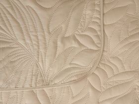 Покрывало Fogliare, бежевое