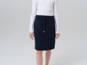 Юбка из футера