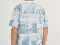 Футболка с принтом, Белый