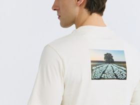 Футболка с принтом и вышивкой, Белый