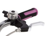 Детский велосипед Novatrack Butterfly 20 6.V, год 2022, цвет Белый-Фиолетовый