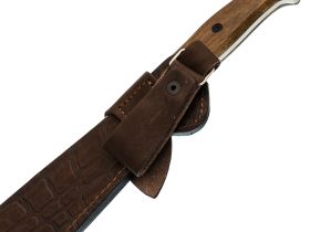 Мачете Kizlyar Supreme Bush Mate Convex, сталь AUS-8, рукоять орех